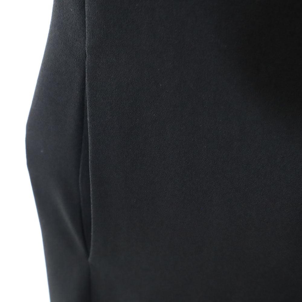 MAX MARA Weekend マックスマーラウィークエンド 半袖 ワンピース 38 ブラック系 サイドジップ レディース