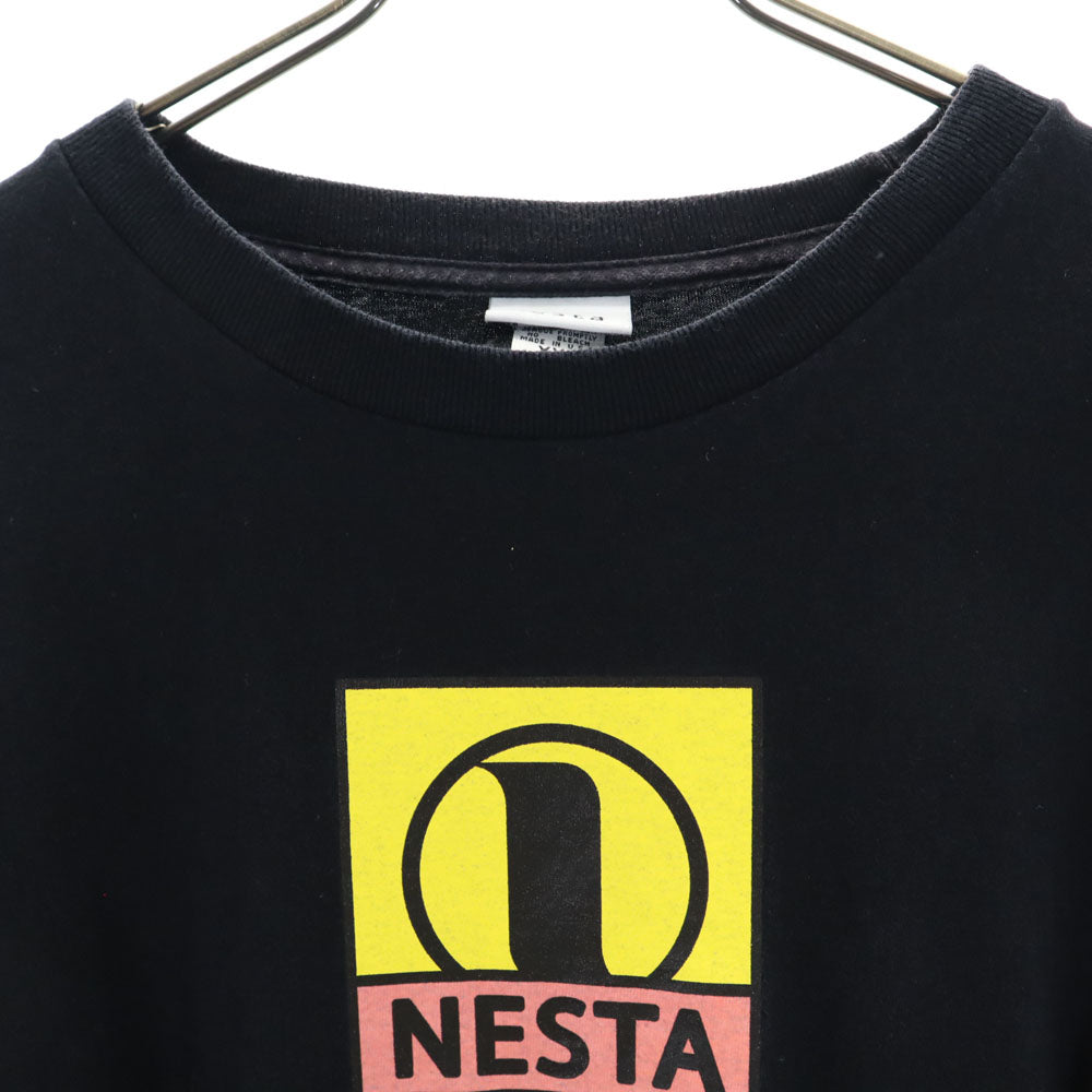 ネスタ USA製 半袖 Tシャツ XXL 黒 NESTA ビックサイズ メンズ