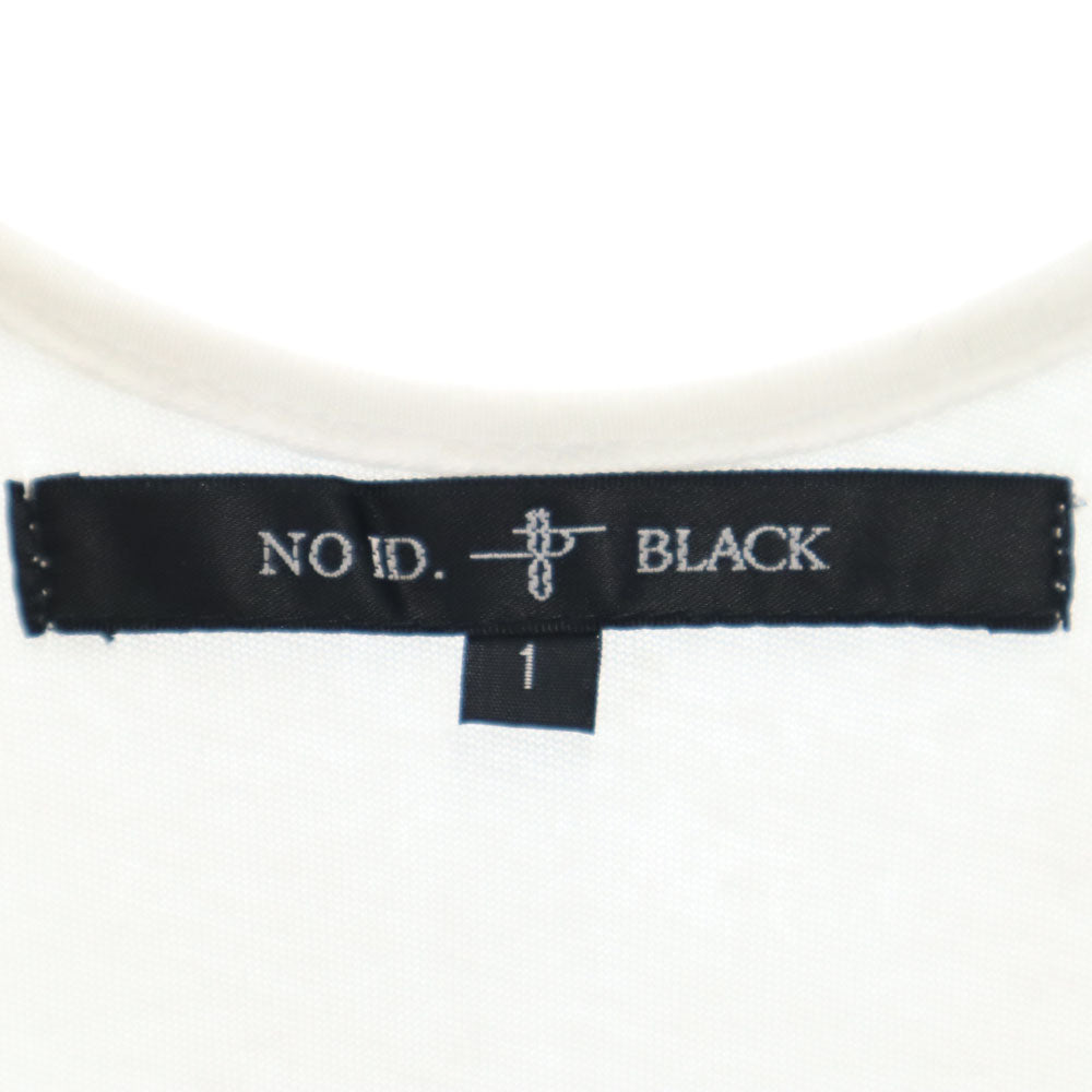 ノーアイディー ノースリーブ ワンピース 1 ホワイト NO ID レディース