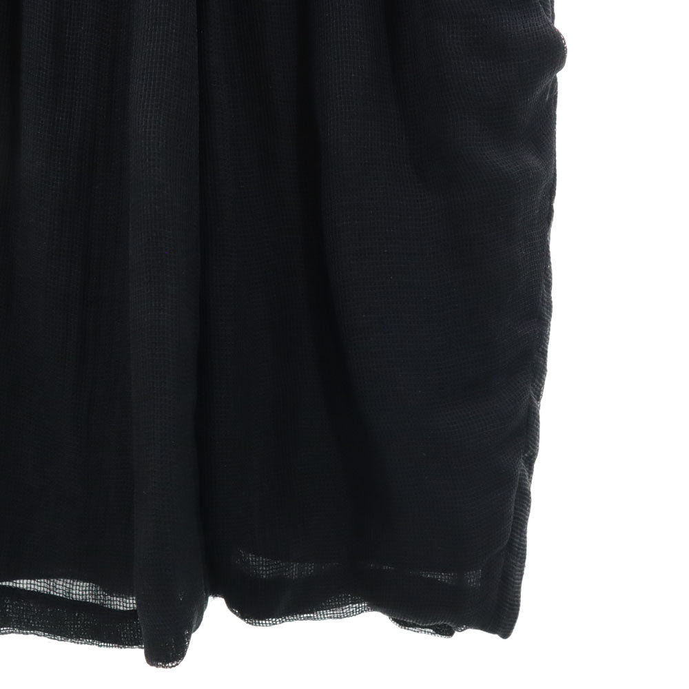 Alexander Wang アレキサンダーワン シルク100% 半袖 Vネック ミニワンピース 4 ブラック フレンチスリーブ レディース