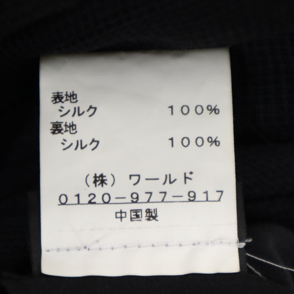 Alexander Wang アレキサンダーワン シルク100% 半袖 Vネック ミニワンピース 4 ブラック フレンチスリーブ レディース