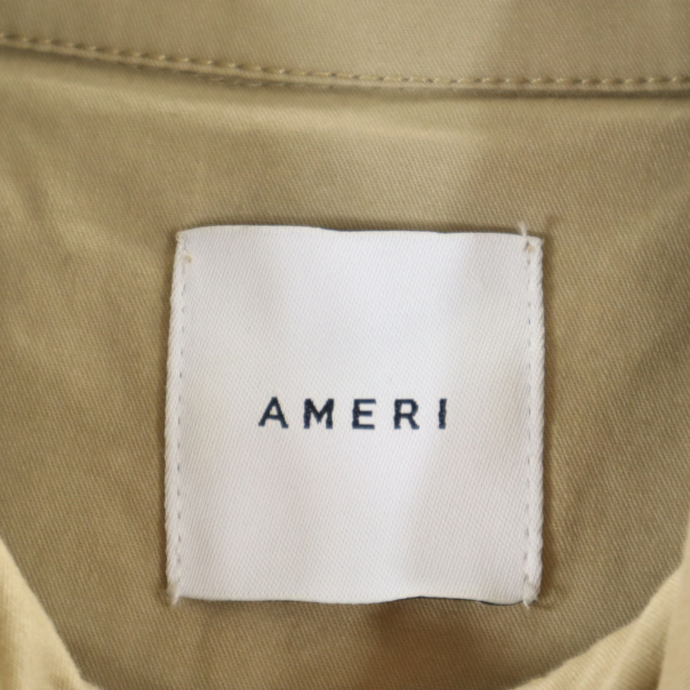AMERI UNDRESSED アメリ ノースリーブ トレンチコート ベージュ レディース