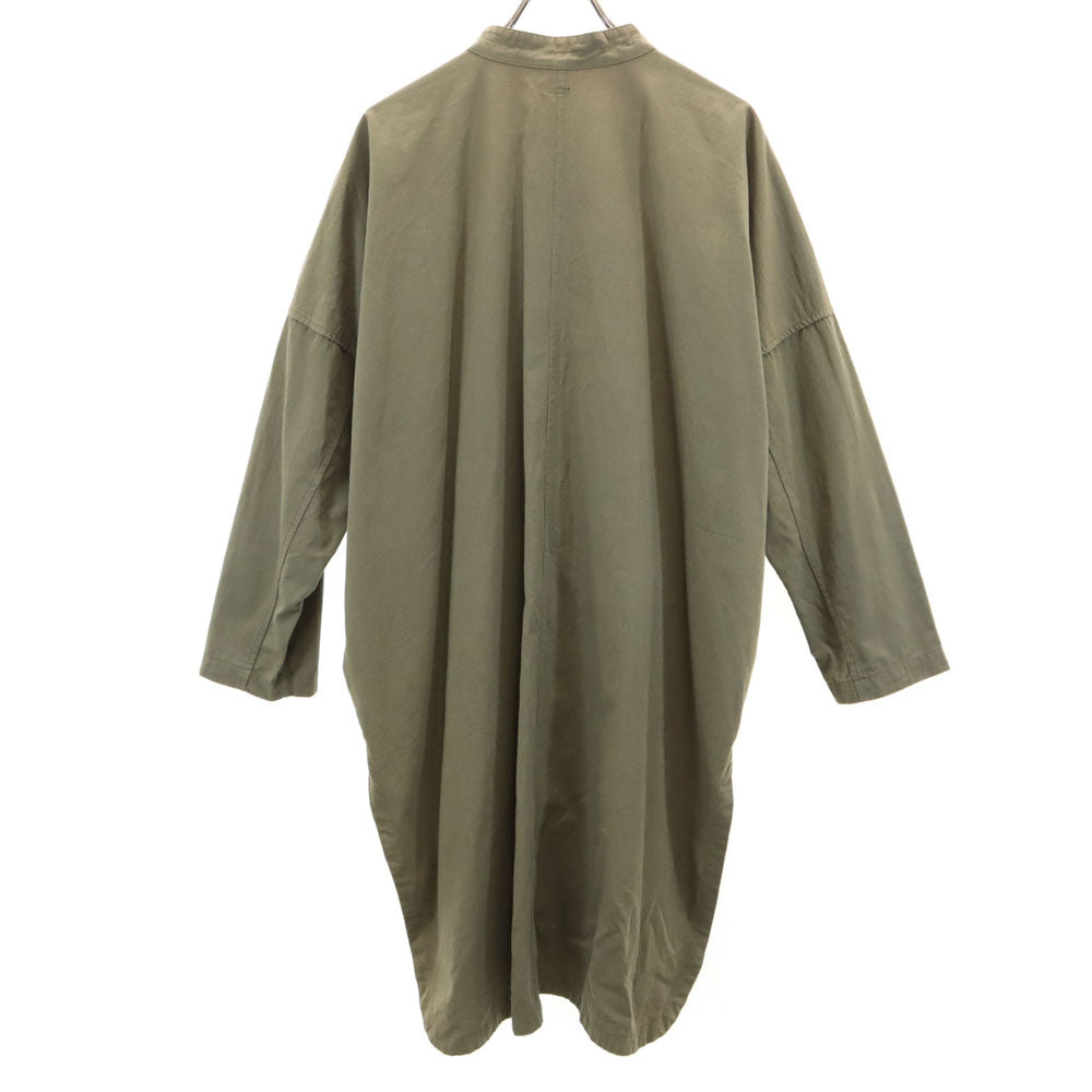 ティシュ コート 1 オリーブグリーン レディース