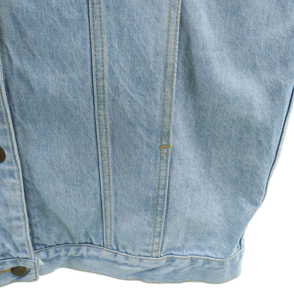 B.B.I. 90s オールド オーバーサイズ デニムジャケット M アイスブルー トラッカー レディース