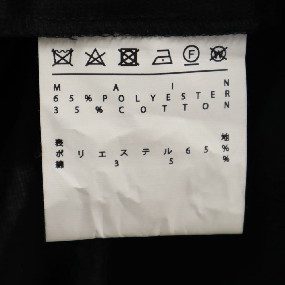 ANREALAGE アンリアレイジ 2021 S/S HOME 日本製 長袖 チェスターコート 46 ブラック系 メンズ