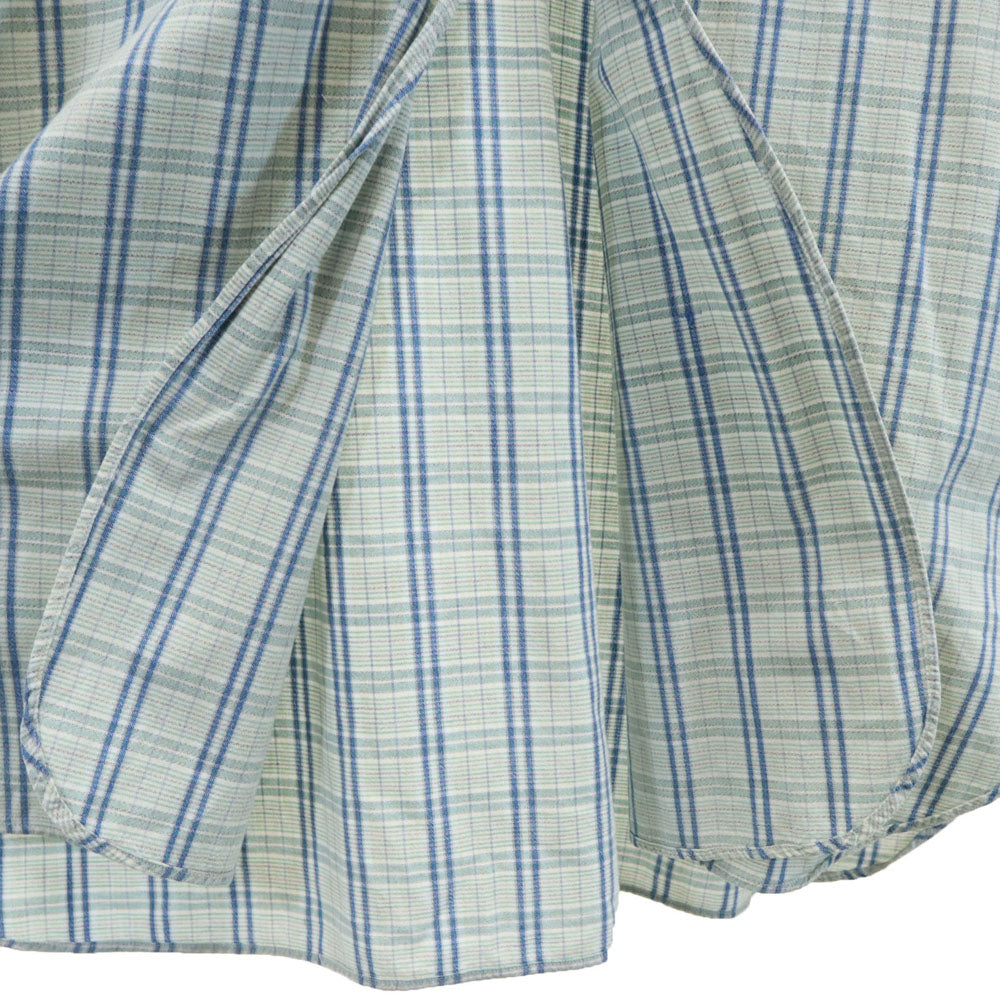 RRL 90s 初期タグ 赤3星 オールド チェック柄 長袖 シャツ XL ブルー系 ダブルアールエル RALPH LAUREN メンズ