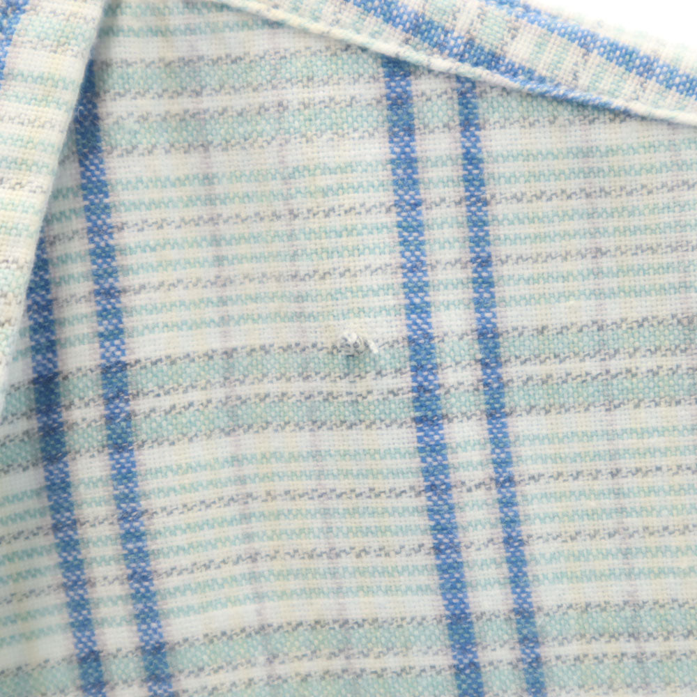 RRL 90s 初期タグ 赤3星 オールド チェック柄 長袖 シャツ XL ブルー系 ダブルアールエル RALPH LAUREN メンズ