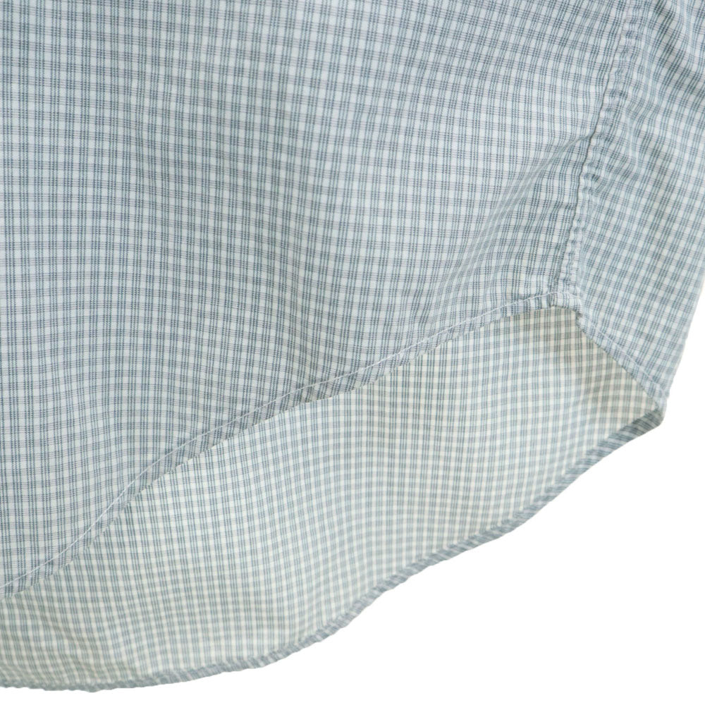 RRL 90s 初期タグ 赤3星 オールド チェック柄 長袖 シャツ M グレー ダブルアールエル RALPH LAUREN メンズ