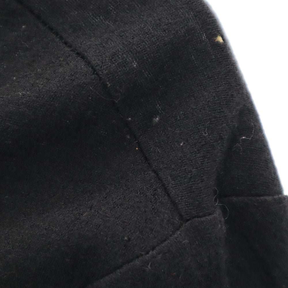 Y's ワイズ 80s 日本製 ヴィンテージ 長袖 タートルネック ワンピース ブラック レディース