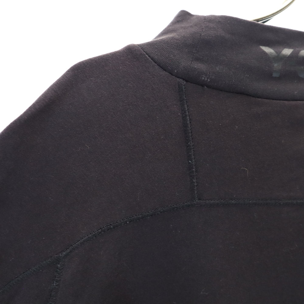 Y-3 ワイスリー アディダス コラボ 長袖 クラシック モックネック カットソー S ブラック xadidas メンズ