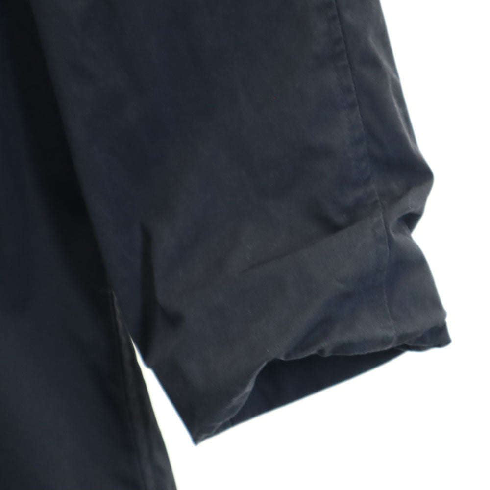 US NAVY アメリカ海軍 80s DLA ヴィンテージ レインコート M ブラック系 ステンカラー メンズ