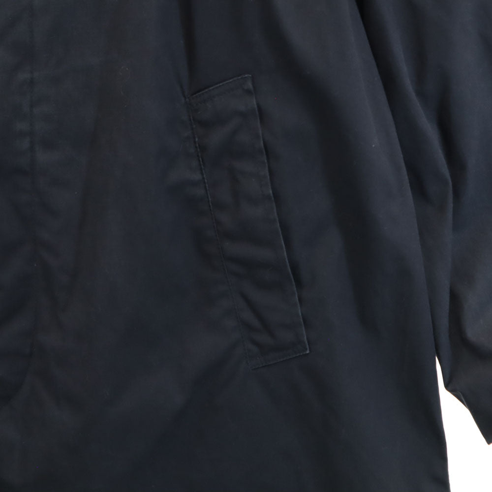 US NAVY アメリカ海軍 80s DLA ヴィンテージ レインコート M ブラック系 ステンカラー メンズ
