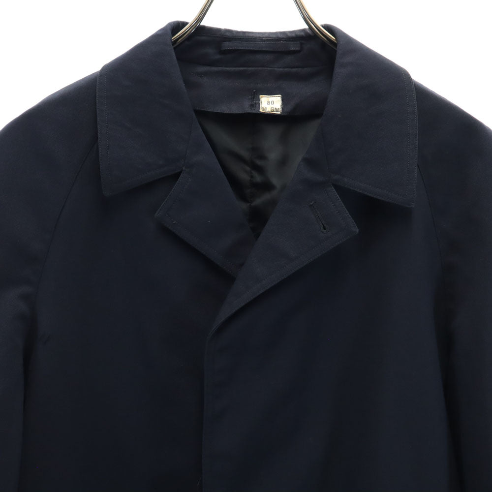 VINTAGE ヴィンテージ 80s ロングコート ネイビー メンズ