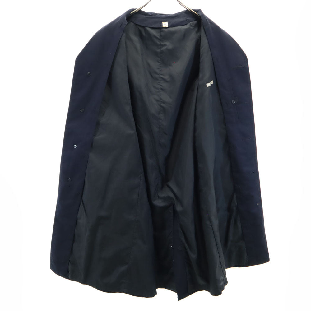 VINTAGE ヴィンテージ 80s ロングコート ネイビー メンズ