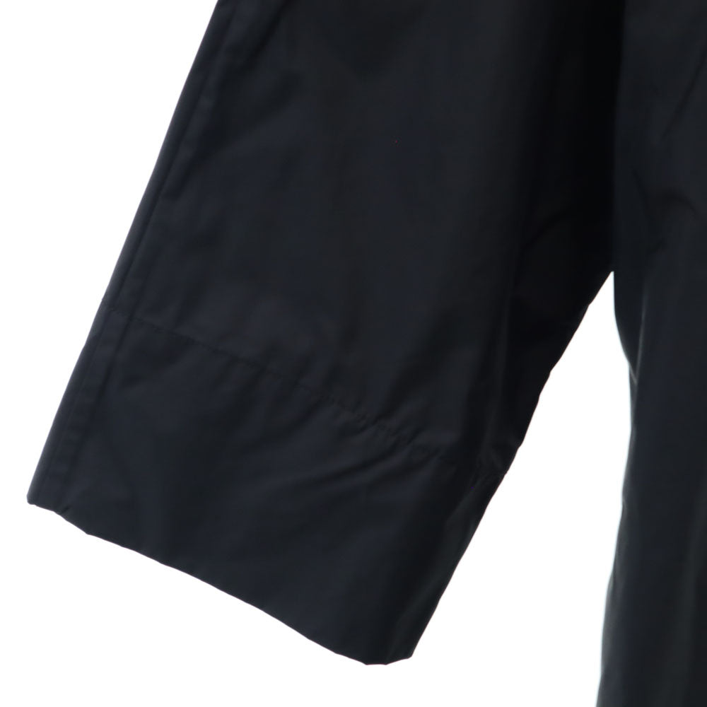 ISSEY MIYAKE イッセイミヤケ 日本製 ステンカラーコート 4 ブラック レイン メンズ