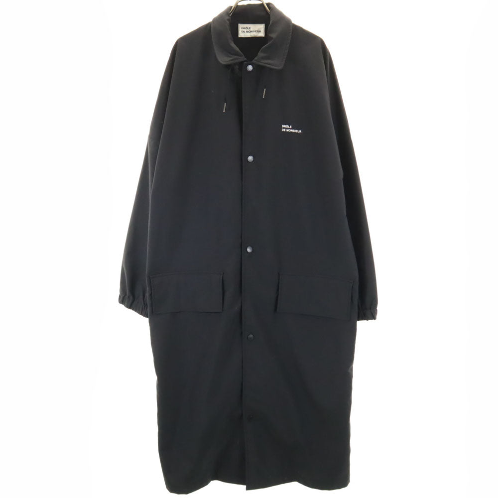 ドロールドムッシュ ポルトガル製 長袖 ロングコート M ブラック系 メンズ