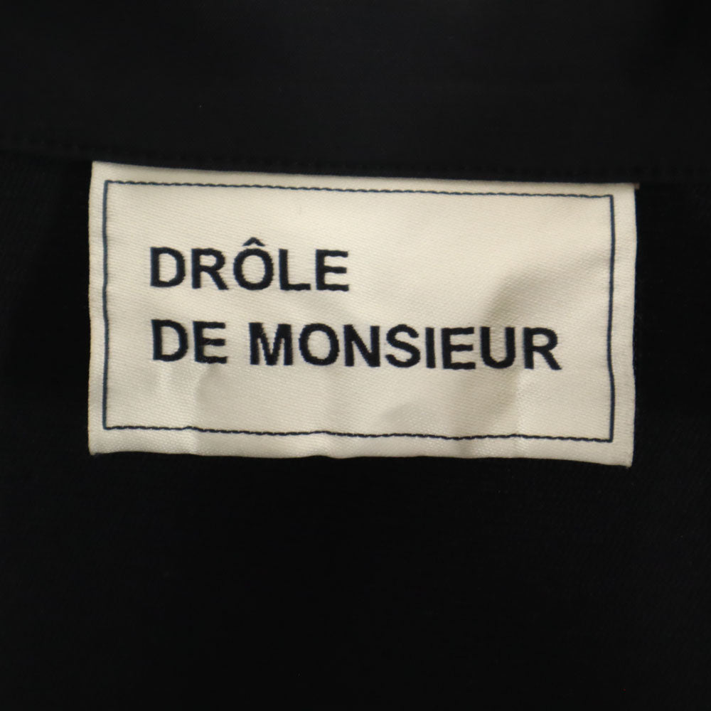 ドロールドムッシュ ポルトガル製 長袖 ロングコート M ブラック系 メンズ