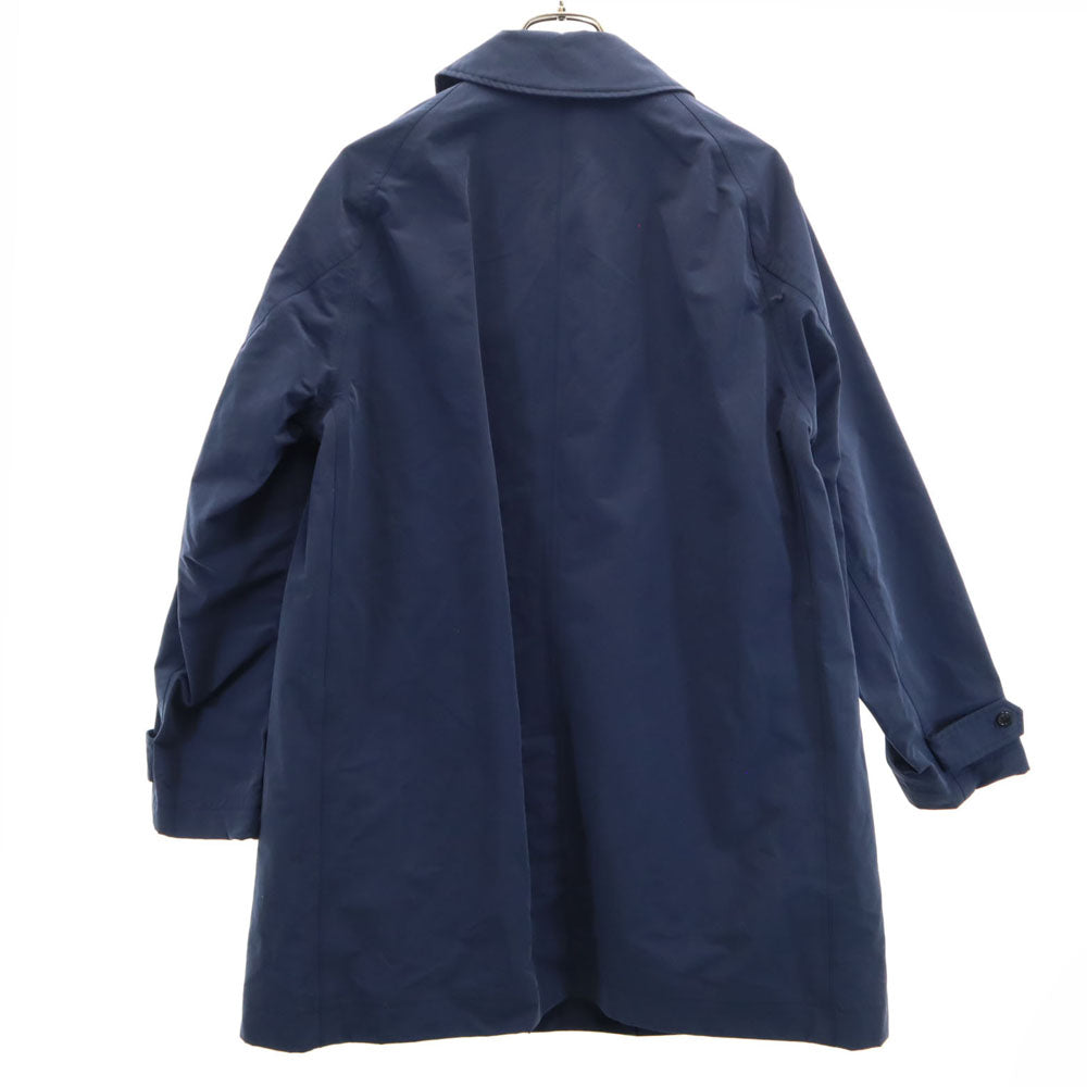 WOOLRICH ウールリッチ 未使用 日本製 長袖 ナイロン ステンカラーコート M ネイビー系 タグ付き メンズ