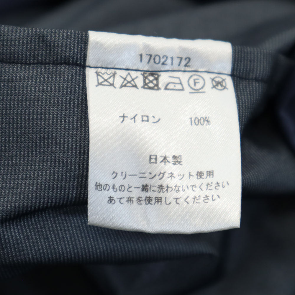 WOOLRICH ウールリッチ 未使用 日本製 長袖 ナイロン ステンカラーコート M ネイビー系 タグ付き メンズ