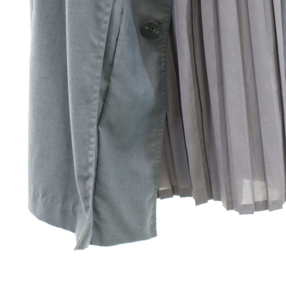 AMERI UNDRESSED アメリ 長袖 バックプリーツベルテッド トレンチコート グレー系 レディース