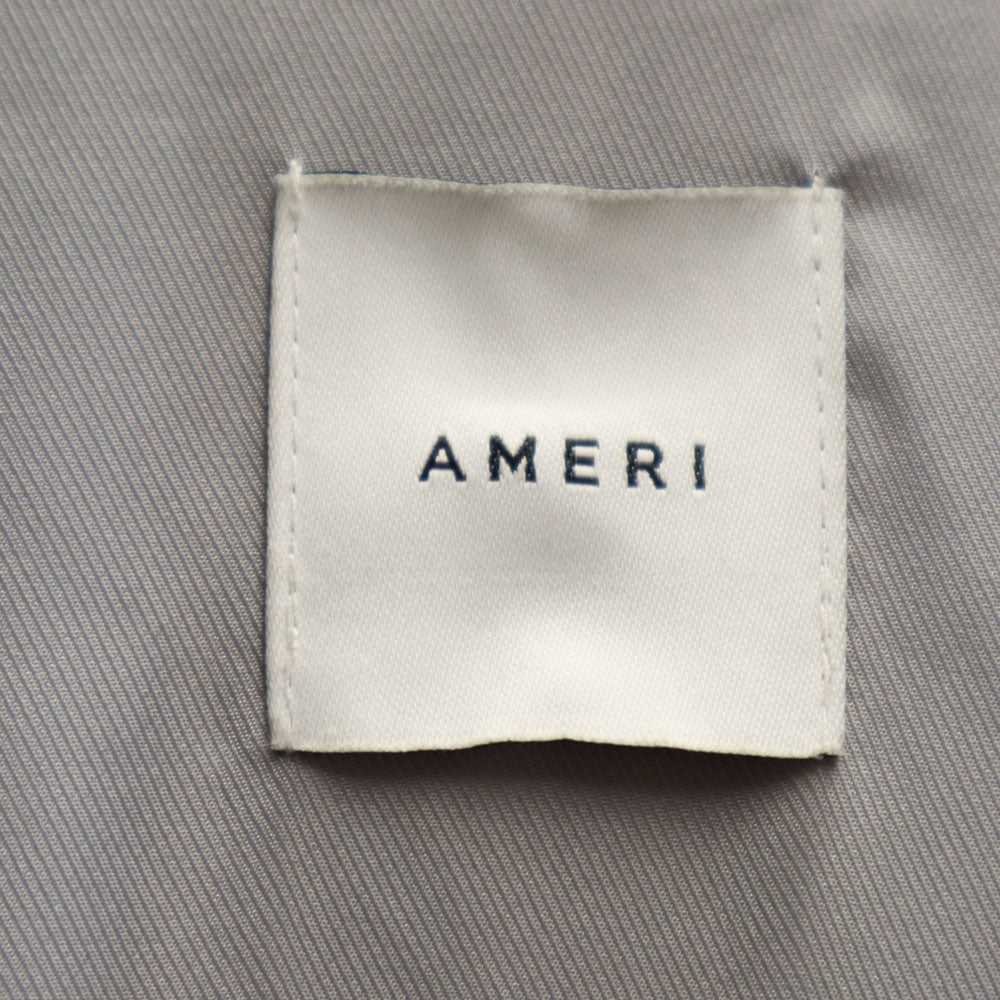 AMERI UNDRESSED アメリ 長袖 バックプリーツベルテッド トレンチコート グレー系 レディース