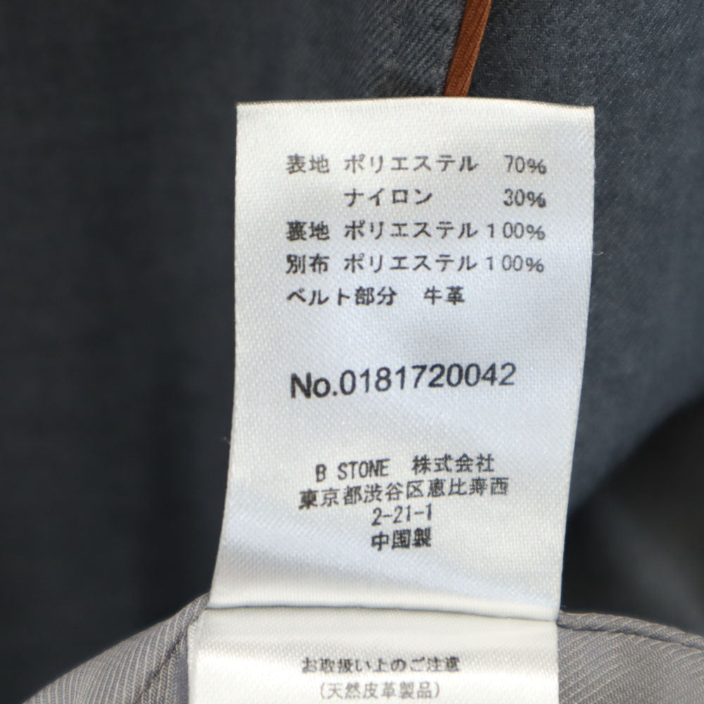 AMERI UNDRESSED アメリ 長袖 バックプリーツベルテッド トレンチコート グレー系 レディース