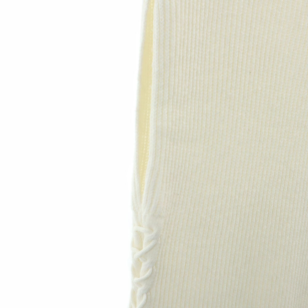 未使用 アメリ ヴィンテージ ロング ニットベスト F アイボリー レディース