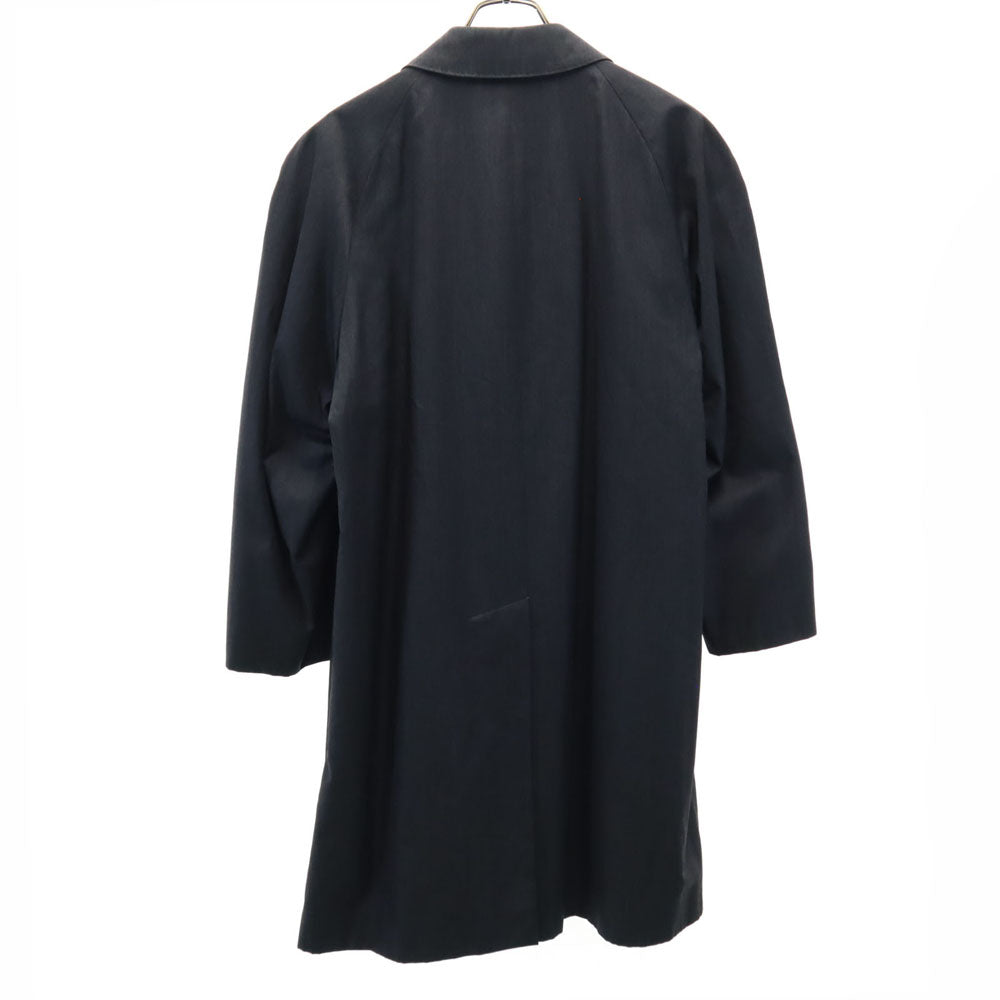 LANVIN ランバン 90s オールド ステンカラーコート R44-43 チャコールグレー メンズ