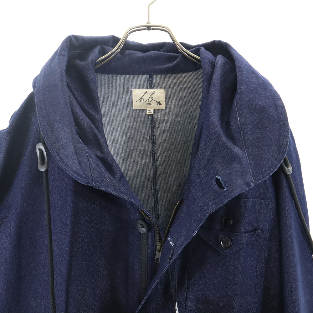 未使用 HB エイチビー コート XL ネイビー ジャケット タグ付き メンズ