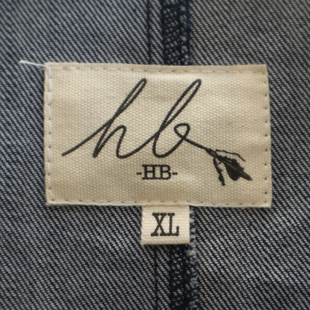 未使用 HB エイチビー コート XL ネイビー ジャケット タグ付き メンズ