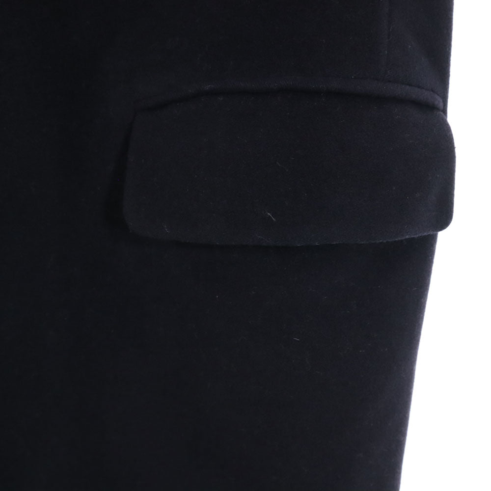 ジョルジオアルマーニ 90s イタリア製 ウール オールド チェスターコート 46 ブラック GIORGIO ARMANI LE COLLEZIONI メンズ