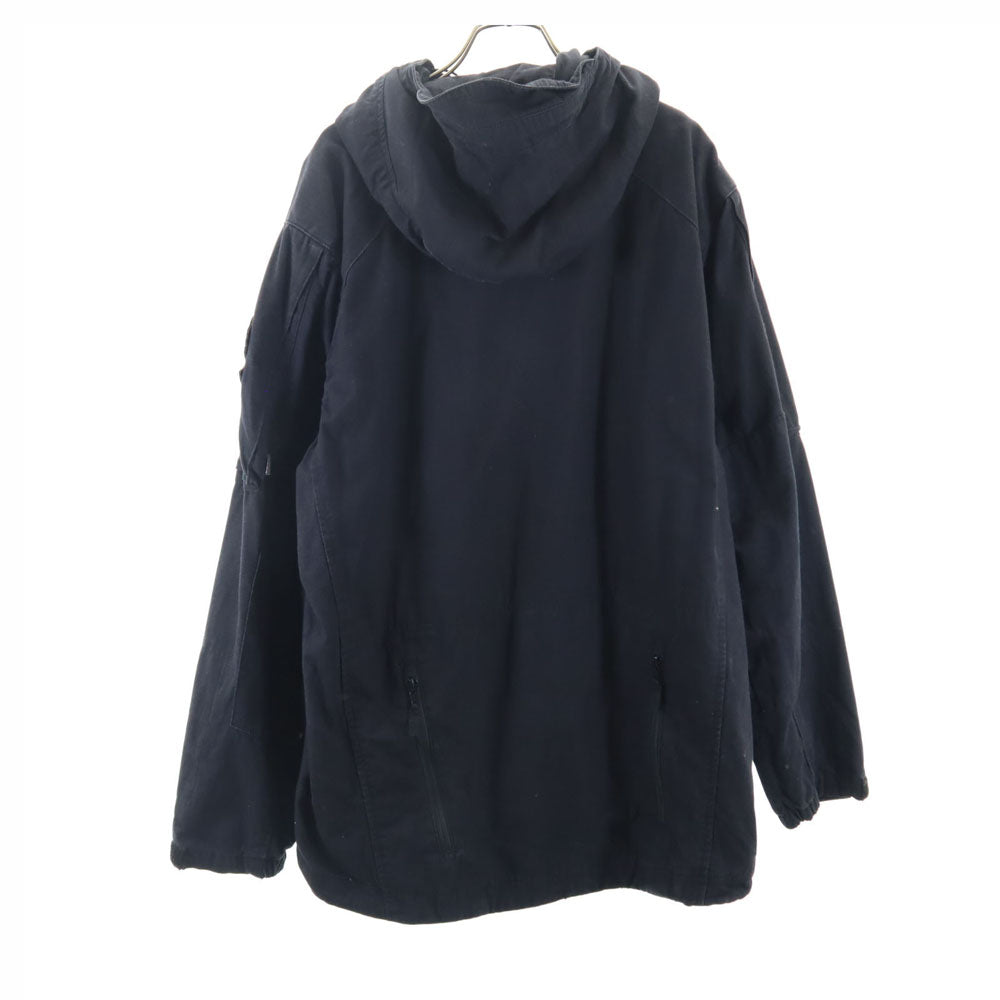 STUSSY ステューシー レディーアンドフォワード コラボ Buffalo Soldiers シリーズ パーカー L ブラック x READY AND FORWARD ジャケット メンズ