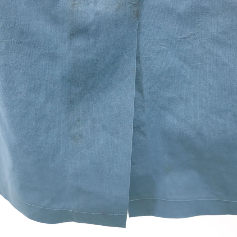 Mackintosh マッキントッシュ スコットランド製 コットンラバープルーフ レインコート 34 ブルー系 レディース