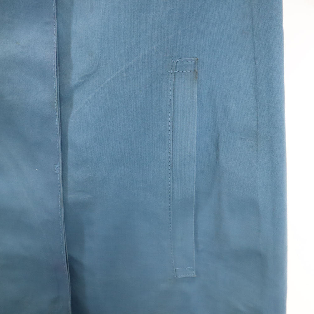 Mackintosh マッキントッシュ スコットランド製 コットンラバープルーフ レインコート 34 ブルー系 レディース