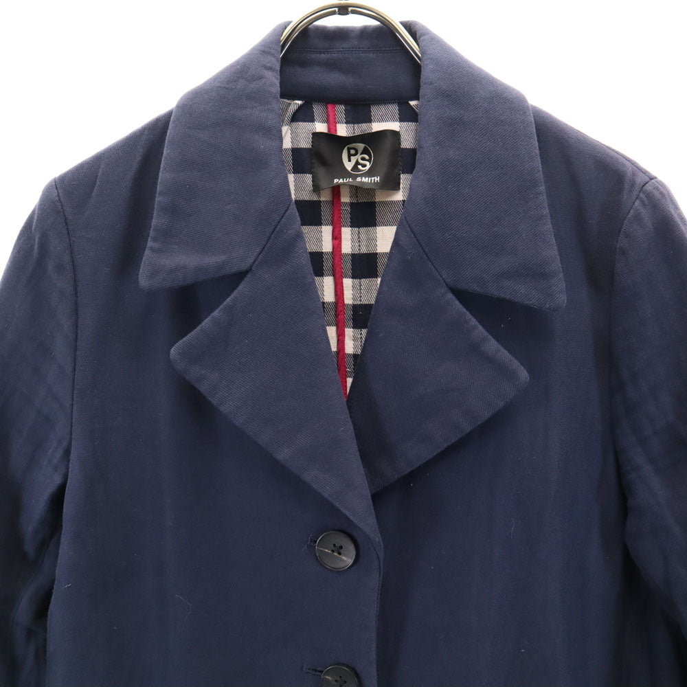 PS Paul Smith ピーエスポールスミス チェスターコート 40 ネイビー レディース