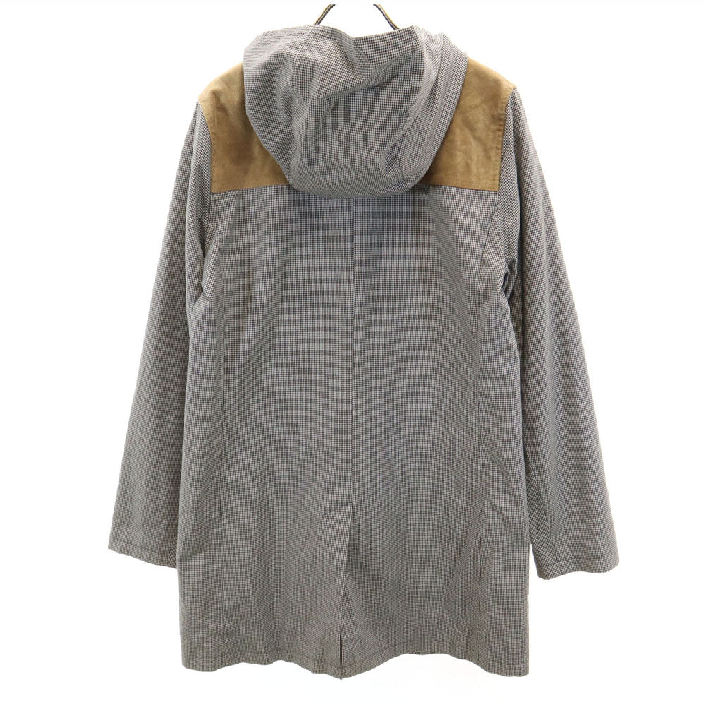 A.P.C. アーペーセー スエード切替 コート XS ブラック系 メンズ