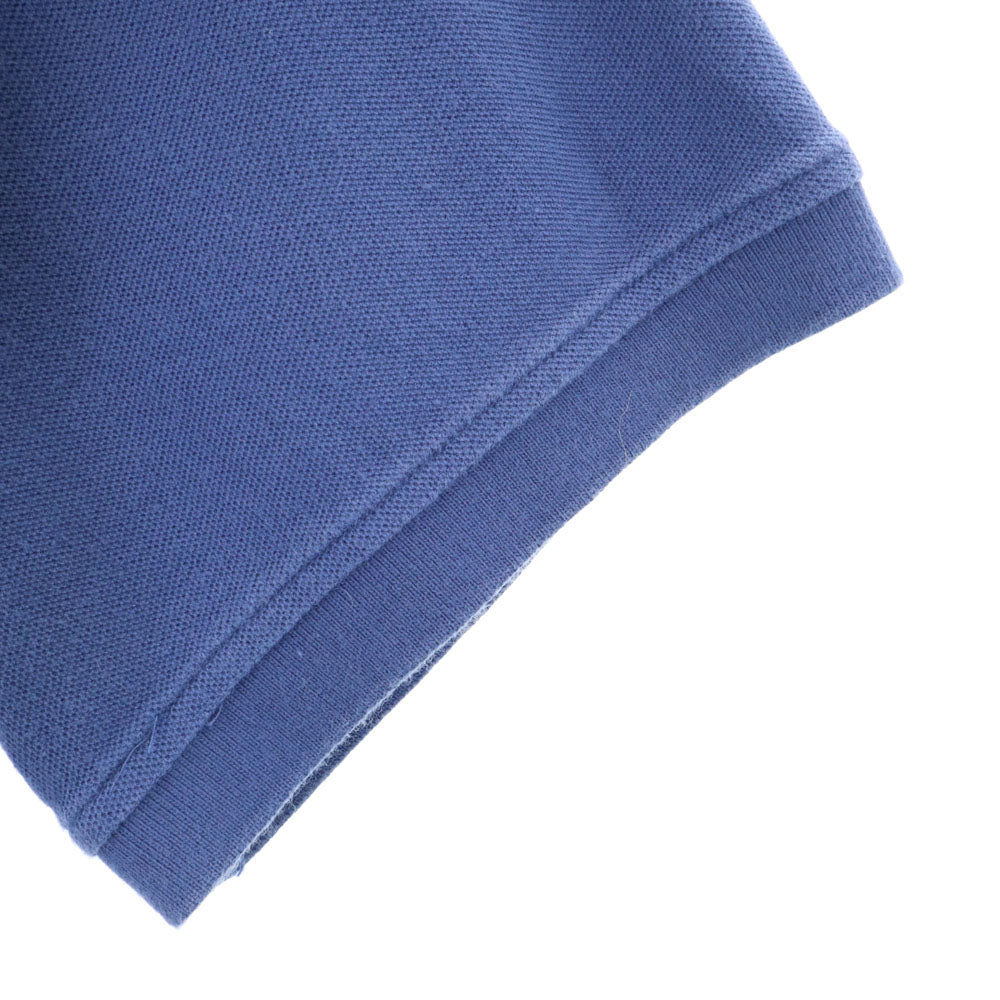 トミーヒルフィガー 半袖 ポロシャツ XXL ネイビー系 TOMMY HILFIGER ビッグサイズ 鹿の子 メンズ