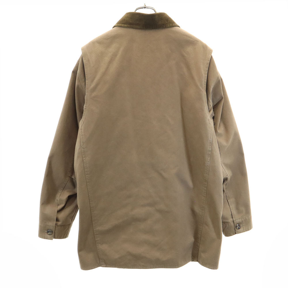 ギャップ オールド ハンティングジャケット L ブラウン GAP 中綿 襟コーデュロイ メンズ