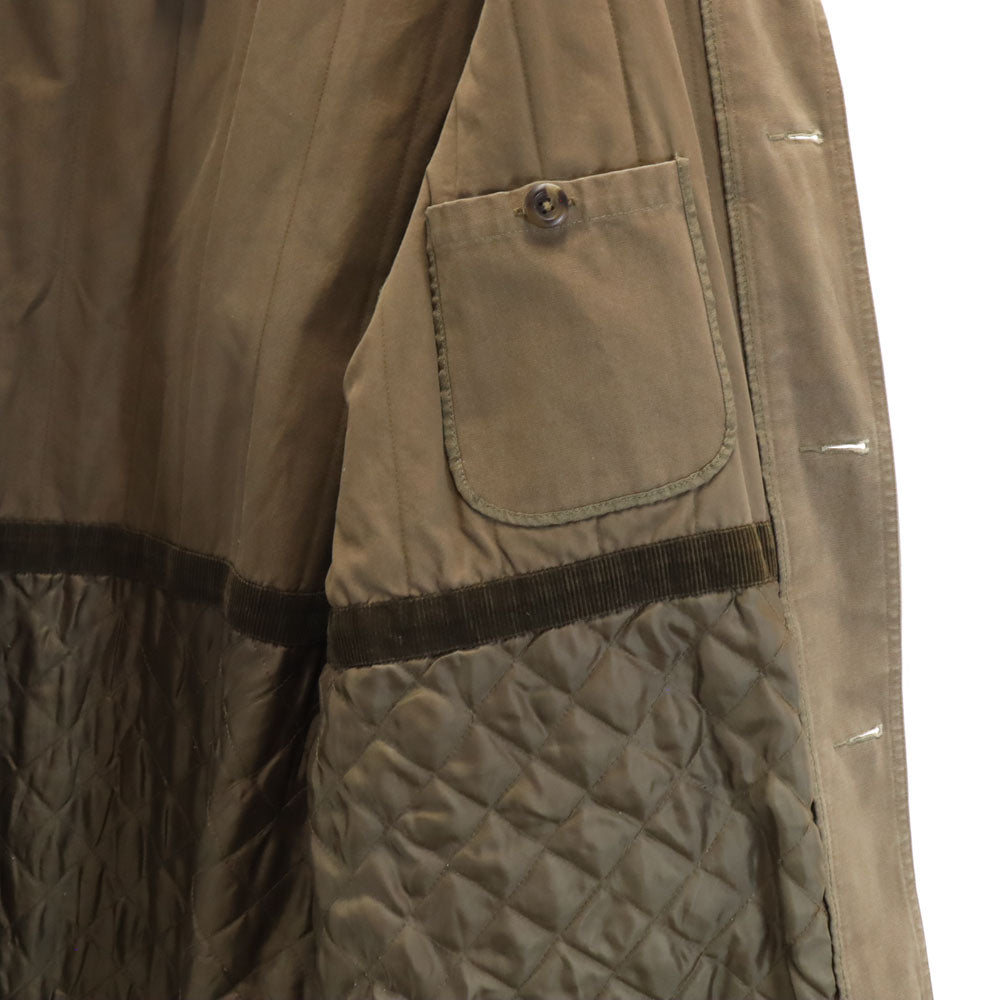 ギャップ オールド ハンティングジャケット L ブラウン GAP 中綿 襟コーデュロイ メンズ