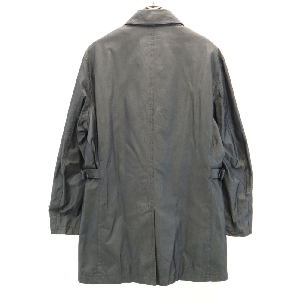 BURBERRY BLACK LABEL バーバリーブラックレーベル ライナー付き ステンカラーコート LL グレー メンズ