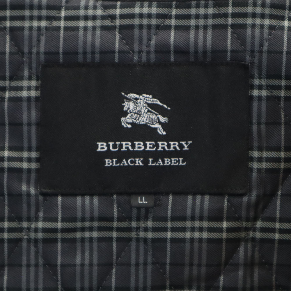 BURBERRY BLACK LABEL バーバリーブラックレーベル ライナー付き ステンカラーコート LL グレー メンズ