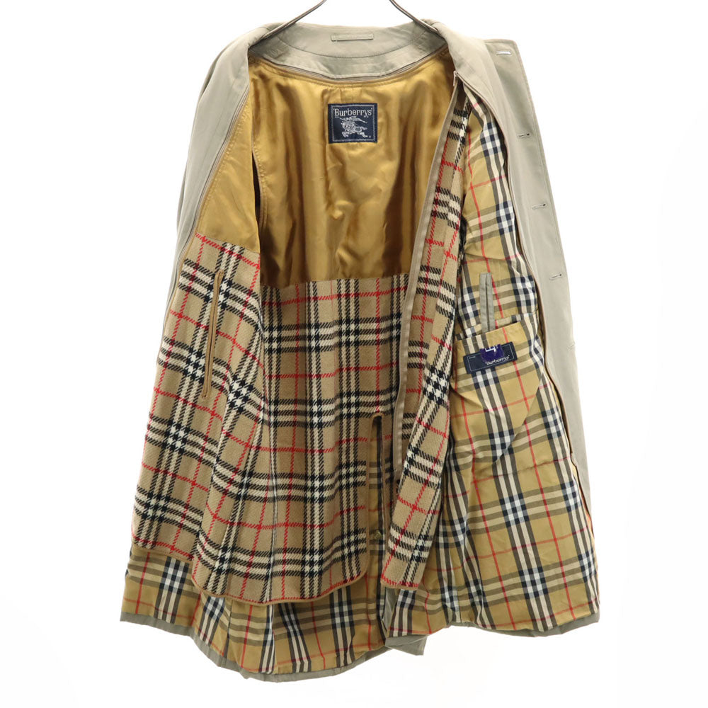 Burberrys バーバリーズ 90s オールド ライナー付き ステンカラーコート グレージュ メンズ