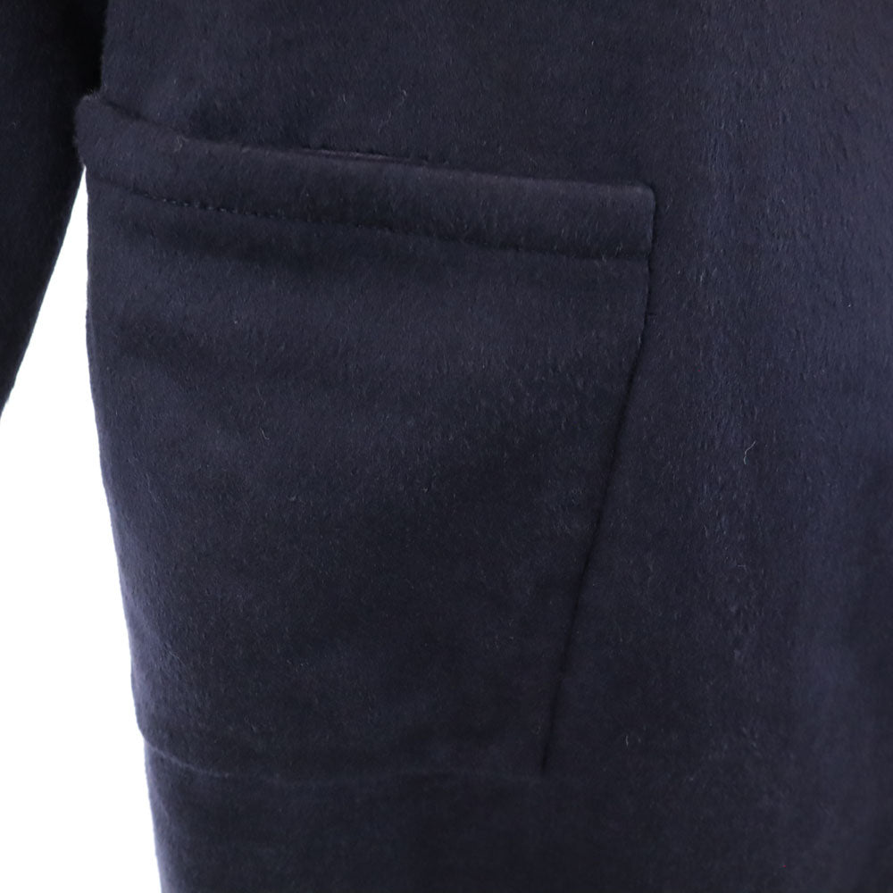 THURIUM スリウム 長袖 気持ちを込めたリバーシブル ウールコート 38 ネイビー系 レディース