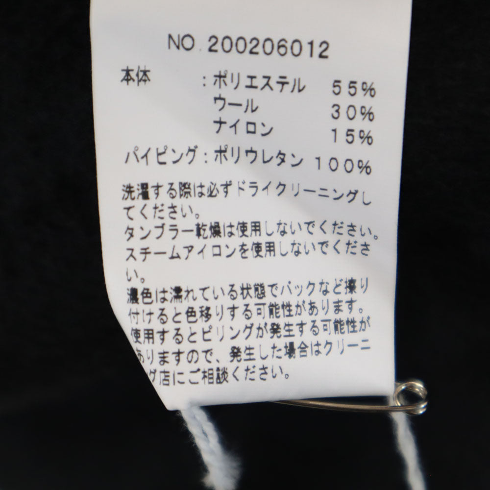 THURIUM スリウム 長袖 気持ちを込めたリバーシブル ウールコート 38 ネイビー系 レディース