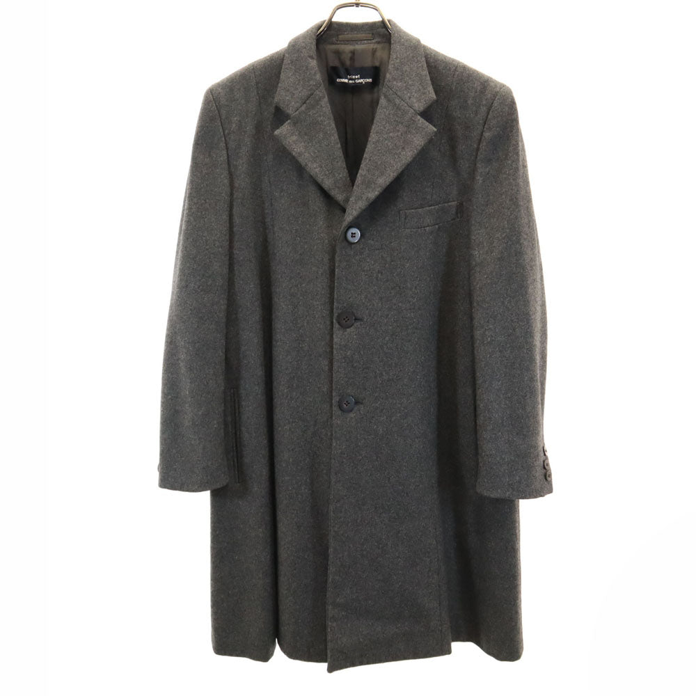 tricot COMME des GARCONS トリココムデギャルソン 90s 日本製 オールド 長袖 ウールコート グレー系 メンズ