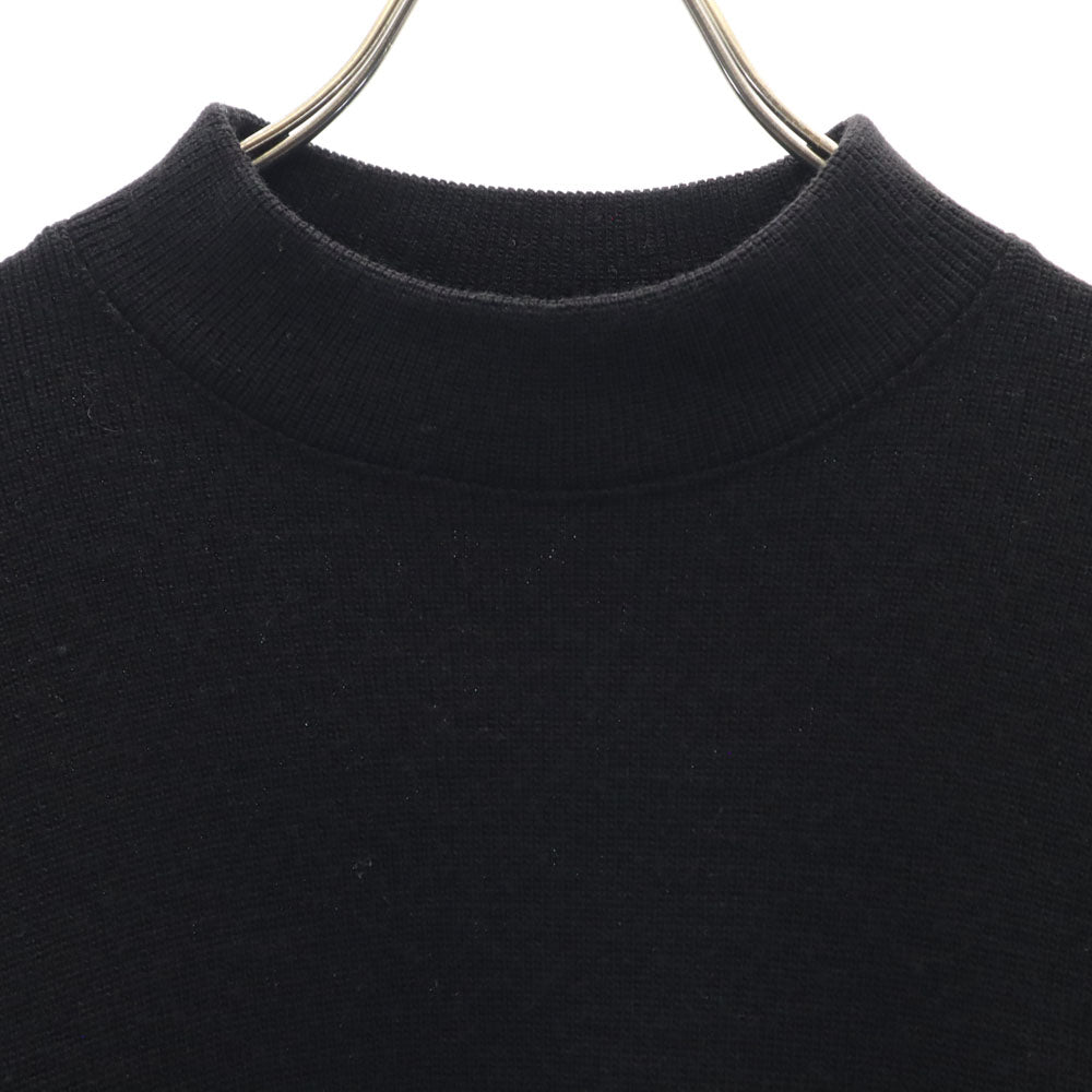 DENHAM デンハム 日本製 長袖 ニット ロングワンピース F ブラック TROLL DRESS レディース