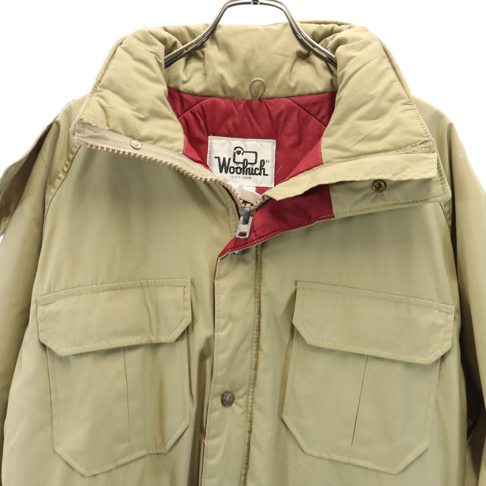 WOOLRICH ウールリッチ 70s 白タグ ヴィンテージ コート ベージュ メンズ