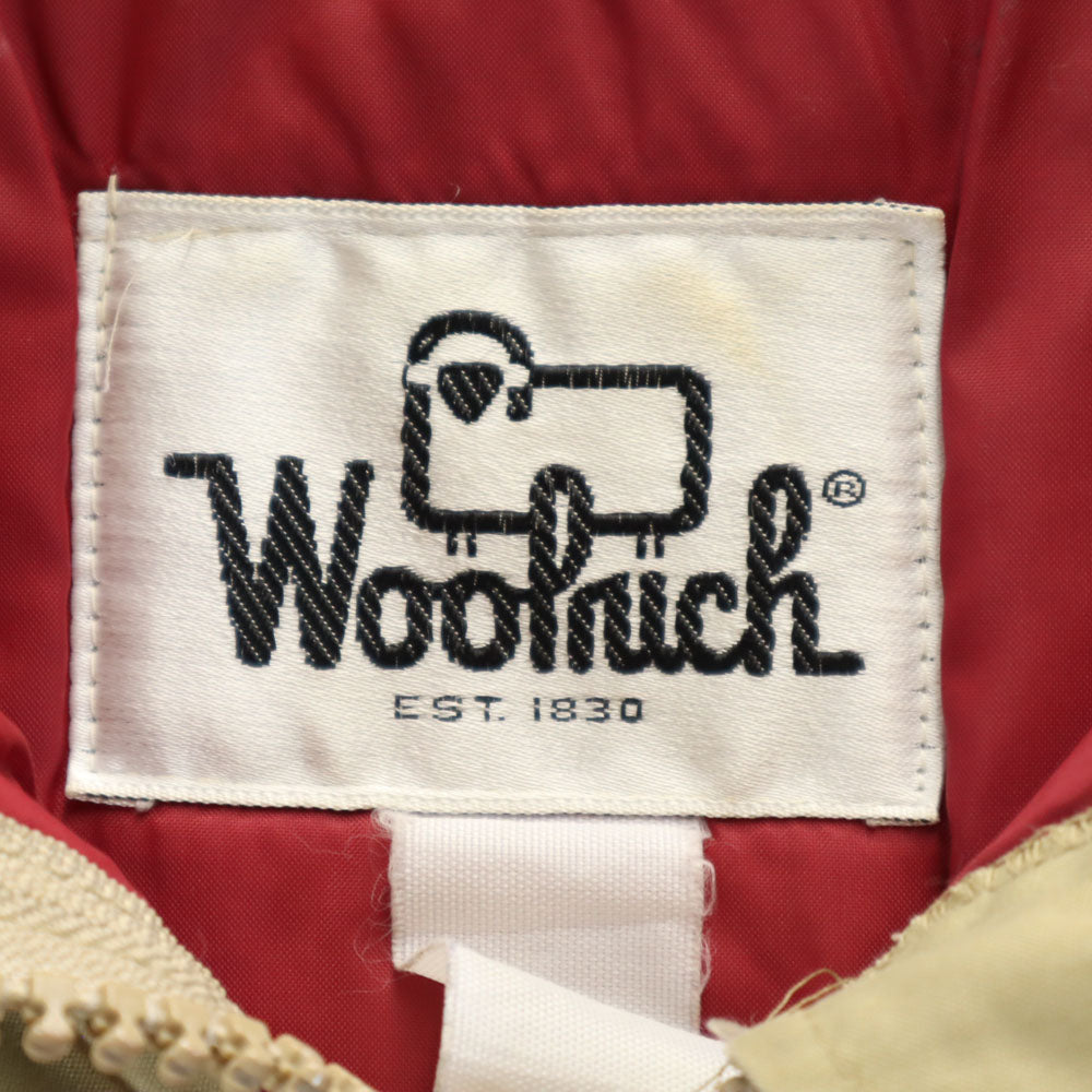 WOOLRICH ウールリッチ 70s 白タグ ヴィンテージ コート ベージュ メンズ