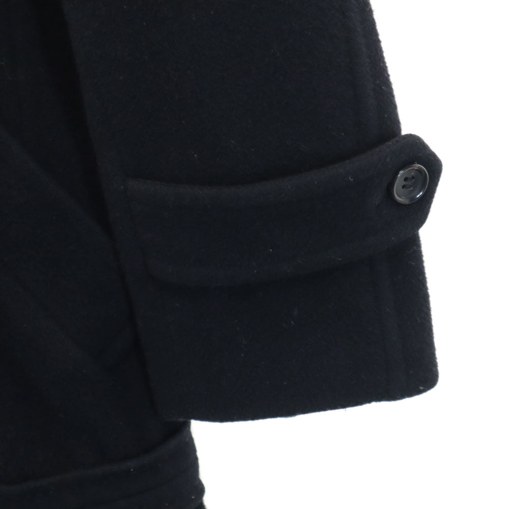 Comme des Garcons Comme des Garcons コムデギャルソンコムデギャルソン 2005年 日本製 ウールブレンド ダブル コート M チャコールブラック レディース