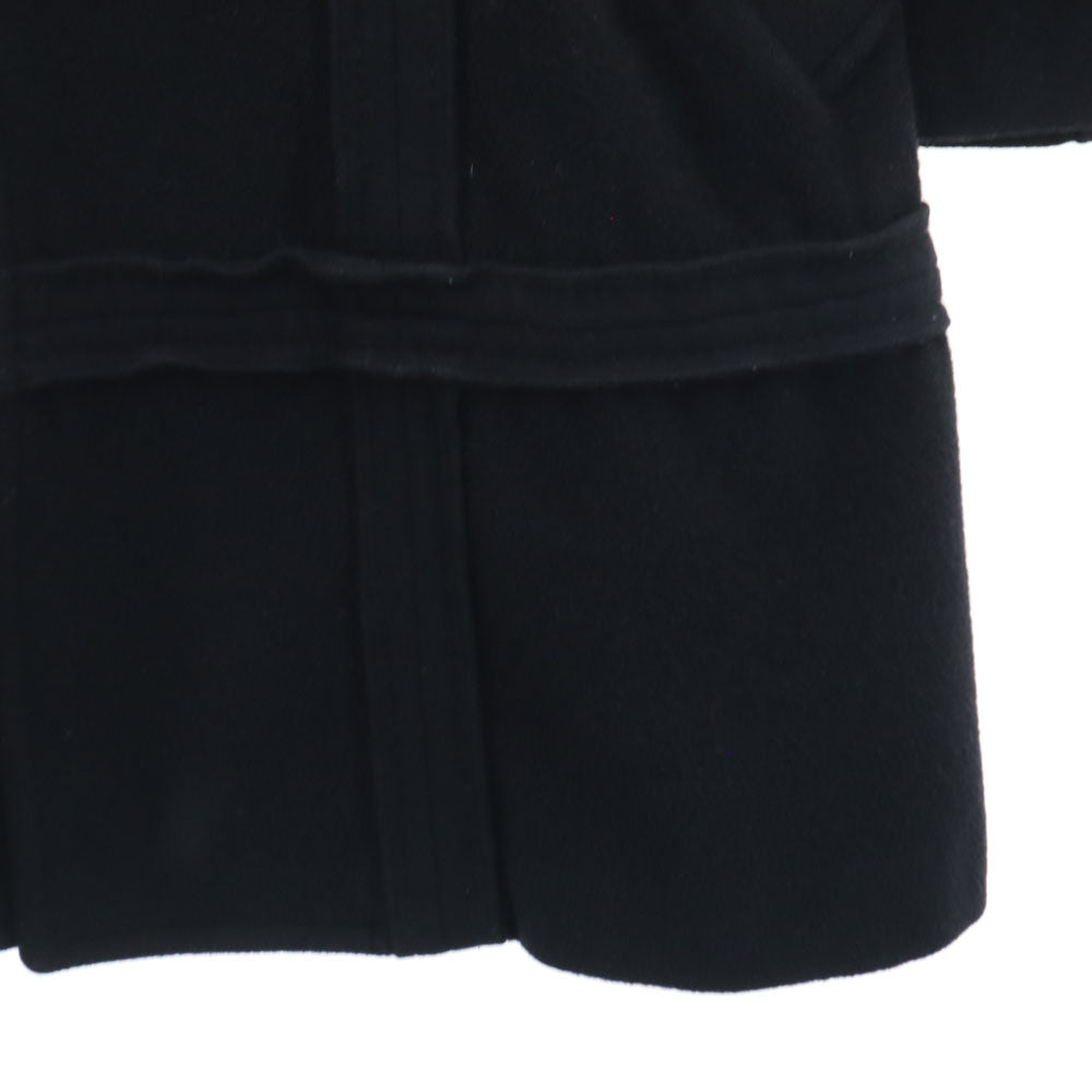 Comme des Garcons Comme des Garcons コムデギャルソンコムデギャルソン 2005年 日本製 ウールブレンド ダブル コート M チャコールブラック レディース